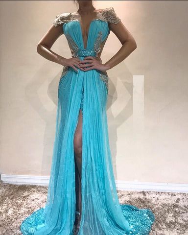 Sequin Pageant Dress, Sell Dresses, Evening Dresses With Sleeves, Sequin Evening Dresses, Blue Evening Dresses, Chiffon Prom Dress, Pageant Dresses, Cheap Prom Dresses, Evening Gowns Formal