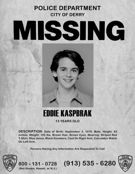 Missing Poster, The Missing