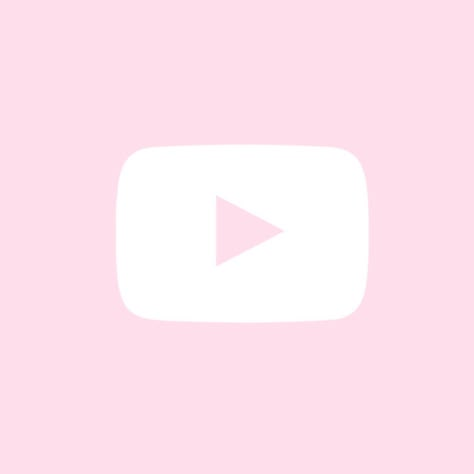 Youtube Pink Logo, Pro Icons, Youtube App Icon, Baby Pink Wallpaper Iphone, Moon Obsession, Youtube Icon, Kawaii App, Ipad Aesthetic, Widget Icons