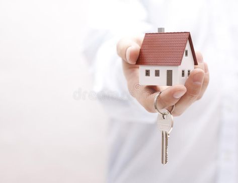 House key in hand. Small model house with key in hand , #Affiliate, #hand, #key, #House, #house, #model #ad Logo Design Negative Space, Inmobiliaria Ideas, Real Estate Memes, Giving Keys, Business Art, House Keys, Online Trading, Concept Architecture, Advertising Campaign