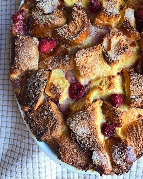 Get the recipe: baked raspberry french toast Ina Garten French Toast, Raspberry French Toast, Best Ina Garten Recipes, Baked French Toast Casserole, French Toast Bake Recipe, French Toast Casserole Overnight, Lasagna Recipes, French Toast Casserole Recipes, Overnight French Toast