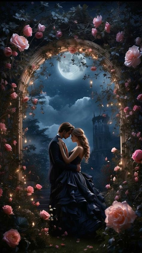 Animated Couples, Cover Novel, Book Cover Background, Fairy Tale Romance, Romance Covers Art, Lovers Pics, Romance Covers, Alone In The Dark, Fantasy Love