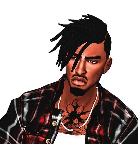 Ebonix | Marquis | simminginmelanin Dreads Male, Hair The Sims 4, Sims 4 Curly Hair, Sims 4 Hair Male, Sims 4 Black Hair, Cc Hair, Short Shag Hairstyles, Sims 4 Teen, Los Sims