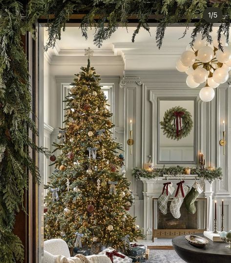 Old Money Christmas, Joanna Gaines Christmas, Magnolia Christmas Decor, Magnolia Home Rugs, Frosted Garland, Holiday Shoot, Green Garland, Christmas Favorites, Christmas Inspo