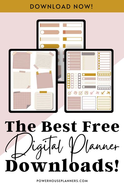 The best free digital planner pages and layouts to download now! #digitalplanner #freelayouts Monthly Digital Planner Layout, Free Onenote Digital Planner, Ipad Journal Template Free, Ipad Planner Template Free Goodnotes, Digital Planner Ideas Layout, How To Create A Digital Planner, Digital Planner Page Ideas, Free Undated Digital Planner, Ipad Template Free