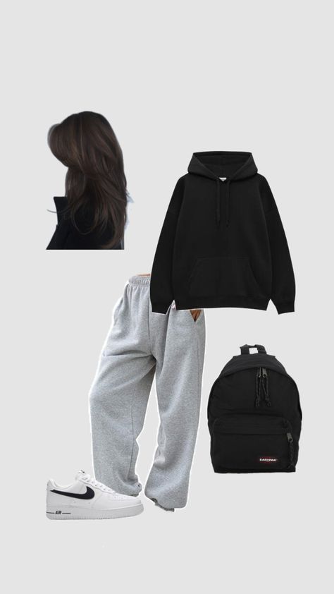 #monpremiershuffle #myfirstshuffle Comfy School Outfits Winter, School Outfits Winter, Comfy Outfit For School, Comfy School Outfits, Outfit For School, Simple Style Outfits, Classy Winter Outfits, Fitness Wear Outfits, Casual Preppy Outfits