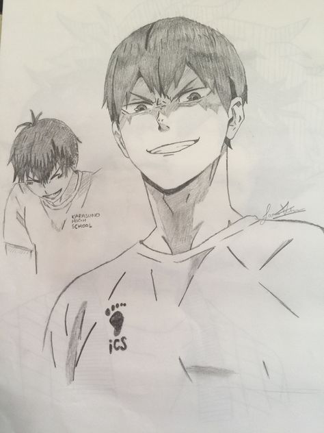 Haikyuu Drawing Kageyama, Kageyama Drawing Sketch, Haikyuu Drawing Sketch, Haikyuu Sketch, Haikyuu Drawing, Creative Drawing Prompts, Anime Eye Drawing, Art Drawings Sketches Creative, Animated Drawings