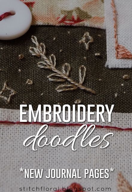 Stitch Floral: Embroidery doodles Embroidery Doodles Stitches, Stitch Journal Embroidery, Doodle Stitching Embroidery, Embroidery Doodles, Doodle Stitch, Doodle Stitching, Doodle Embroidery, Embroidery Journal, Melt Beads