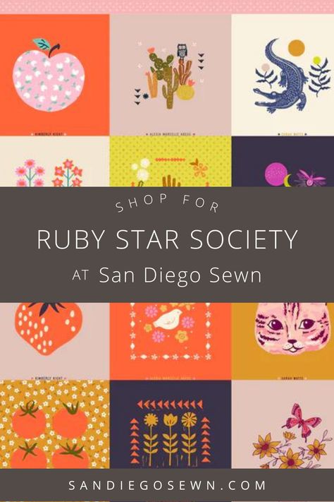 Ruby Star Society Fabric, Ruby Star Society Quilt, Ruby Star Society, Fabric Ideas, Fabric Collections, Good Spirits, Star Quilts, Star Ruby, Quilting Tutorials