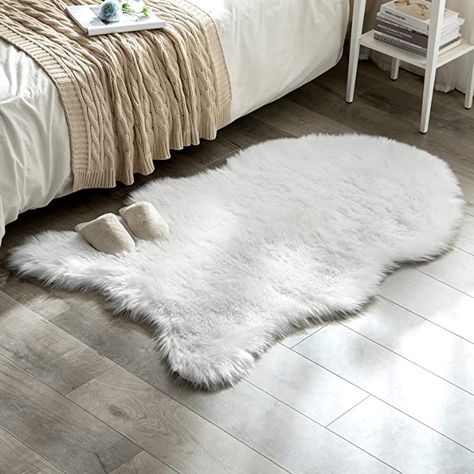 Amazon.com: MIULEE Fluffy Rug Soft Shaggy Faux Fur Area Rug Luxury Plush Sheepskin Carpet for Bedroom Living Room Sofa Chair 2 x 3 Feet, Gradient Grey : Everything Else Fur Rug Bedroom, Large Sheepskin Rug, Faux Fur Area Rug, Fur Rug, Faux Fur Rug, Fluffy Rug, Faux Suede Fabric, Sheepskin Rug, Bedroom Carpet