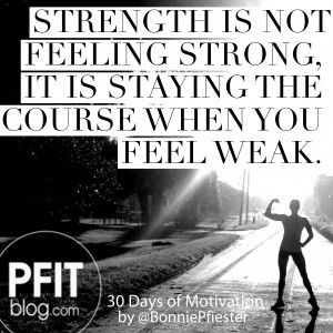 Quote of the Day: Strength is not FEELING strong, it's STAYING the course when you feel weak. Scripture of the Day: Wait for the Lord; be strong, and let your heart take courage; wait for the Lord!... Stay The Course, Scripture Of The Day, Feeling Weak, Healthy Breakfast Ideas For Kids, Breakfast Ideas For Kids, S Quote, Positive Messages, Fitness Quotes, Positive Attitude