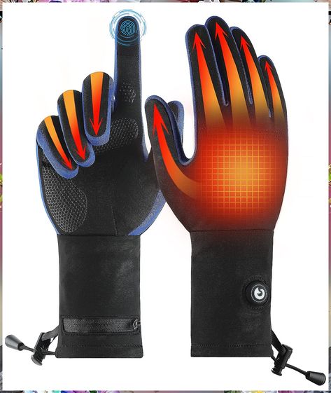 Heated Glove Liners, Heated Arthritis Gloves Raynauds Gloves, Winter Electric Heated Gloves for Men Women Hand Sweating, Snow Gloves, Heated Gloves, Gloves For Men, Warmest Winter Gloves, Ski Gloves, Women Sports, Hand Warmers, Women Brands