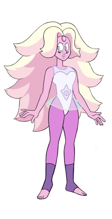 Rose Quartz And Pearl Fusion, Pearl And Rose Fusion, Fusion Steven Universe, Pearl Fusion, Su Fusions, Steven Universe Fan Fusions, Rose And Pearl, Gem Fusions, Drawings Inspo