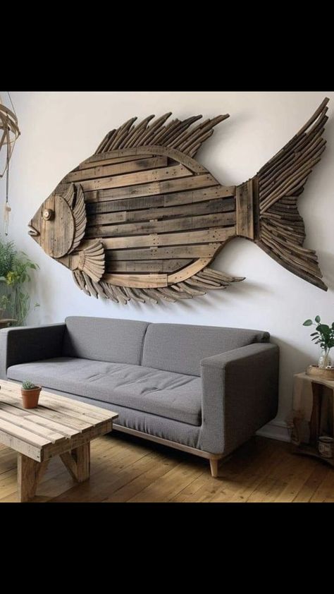 Fish wall art