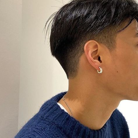 The Tapered Middle Part Hairstyle – OnPointFresh Undercut Hairstyles For Thick Hair, Haircuts For Men Round Face Shape, Captain Levi Haircut, Men’s Short Middle Part, Greek Masculinity, Middle Part Men Short, Taper Short Hair Men, Straight Fine Hair Cuts Men, Mens Haircuts Short Sides