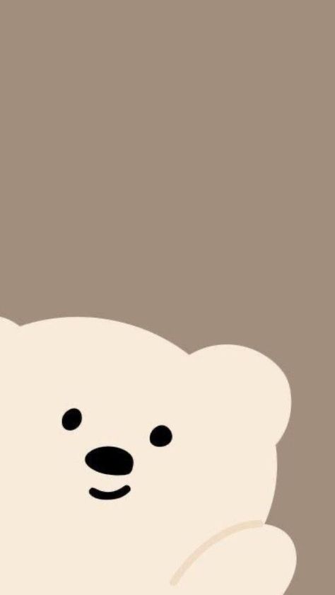 Brown Aesthetic Cartoon, Simple Homescreen Wallpaper, Wallpaper Esthetics, Simple Homescreen, Wallpaper Cartoon, Aesthetic Cartoon, Wallpaper Iphone Boho, Rare Words, Cute Simple Wallpapers