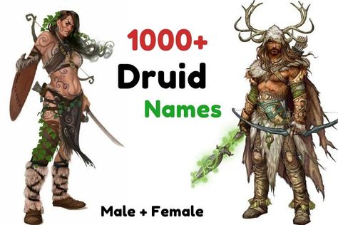 Druid Names Druid Names Dnd, Dnd Backstory Ideas Druid, Druid Names Female, Dnd Druid Character Design, Druid Names, Dnd Druid Female, D&d Druid, Wood Elf Names, Druid Oc