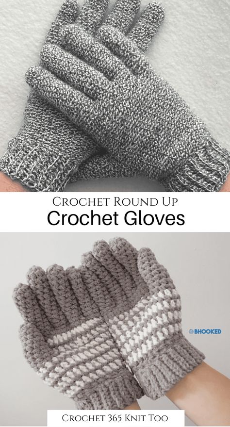 These crochet gloves are literally the coolest thing! #crochet #crochetpattern #crochet365knittoo #crochetglove #crochetgloves #crochetglovepattern Crochet Mens Gloves Free Pattern, Glove Crochet Pattern, Crochet Gloves With Fingers, Diy Crochet Gloves, Diy Crochet Scarf, Free Headband Patterns, Gloves Ideas, Crochet Fingerless Gloves Free Pattern, Fingerless Mittens Pattern