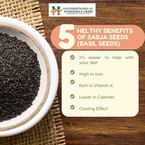 Sabja Seeds: The Unsung Hero of Superfoods 🌿 While chia seeds often steal the spotlight, sabja seeds (also known as basil seeds) offer unique benefits that set them apart. They are rich in fiber, help in cooling the body, and have powerful anti-inflammatory properties. Plus, they aid in quick digestion and are packed with iron and calcium. For a natural way to beat the heat and boost your health, sabja seeds are a must-try. . . . . #SabjaSeeds #BasilSeeds #Superfood #HealthyLiving #NaturalR... Sabja Seeds, Mohan Lal, Basil Seeds, Iron Rich, Unsung Hero, Fiber Rich, Vitamin K, Physical Wellness, Holistic Wellness