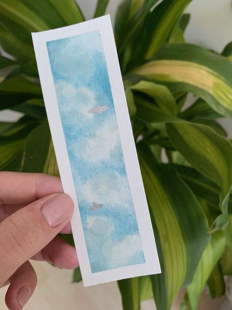 Hand painted watercolor bookmark for booklovers, or watercolor inspo! Watercolor Bookmarks, Watercolour Paper, Shop Owner, Book Lovers Gifts, Watercolor Paper, Book Lovers, Diy And Crafts, Not Available, Unique Gifts