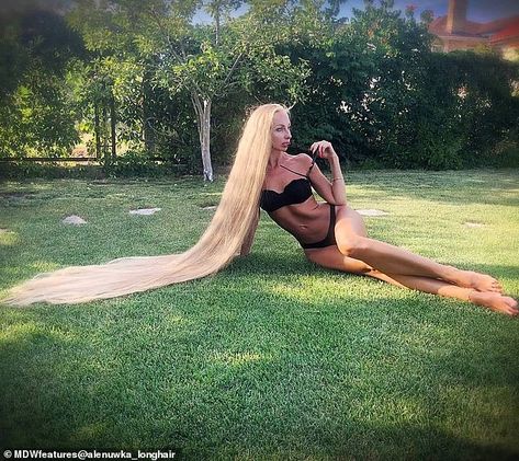 Long Blonde Hair Cuts, Real Life Rapunzel, Long Hair Images, Rapunzel Hair, Long Hair Pictures, Straight Blonde Hair, Really Long Hair, Odessa Ukraine, Cut Her Hair