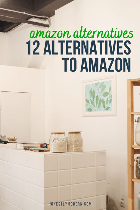 Are you sure you really need what's in your Amazon cart? Do you think you could find that product elsewhere? Amazon isn't the most ethical of neighbors, so consider if one of these 12 Amazon alternatives might better serve your needs while also saving you money and helping your local economy. Amazon Alternative, Sustainable Living Diy, Sustainable Living For Beginners, Sustainable Living Ideas, Grove Collaborative, Amazon Cart, Amazon Delivery, Living On A Budget, Simplifying Life