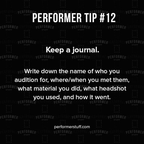 Acting Tips For Beginners, Act Tips And Tricks, Theatre Tips, Actor Theatre, Audition Tips, Acting Monologues, Acting Exercises, Method Acting, Acting Quotes