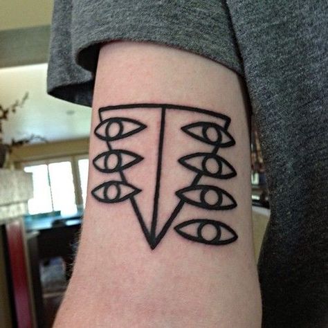 Evangelion Tattoo, 4 Tattoo, Mask Tattoo, Badass Tattoos, Eye Tattoo, Minimal Tattoo, Piercing Tattoo, Pretty Tattoos, Tattoo Styles