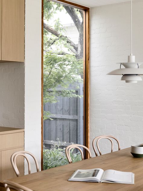 Bagged Brick, Rob Kennon, Brighton Houses, Note Design Studio, Victoria Australia, Brickwork, Ceiling Windows, Architect Design, Brighton