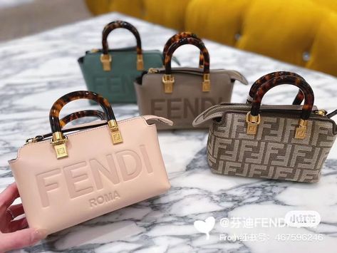 Fendi By The Way Mini, Mini Leather Bag, Fendi By The Way, Shoes Balenciaga, Handmade Fabric Bags, Celebrity Casual Outfits, Luxury Bags Collection, Women's Bags By Style, Balenciaga Bag