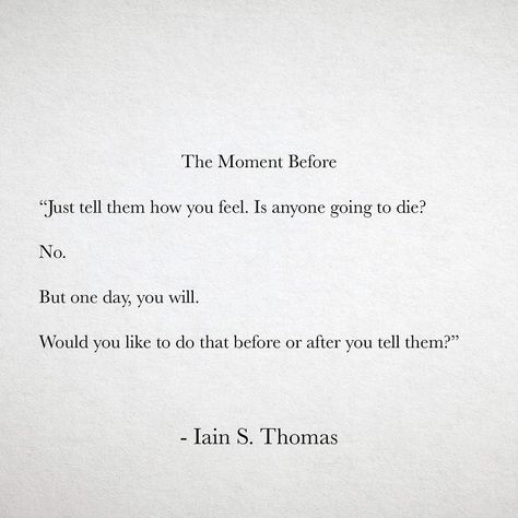 Iain S. Thomas on Instagram: “Say what you need to say. I Wrote This For You is available in good bookstores all over the world. #poetry” Say What, Bookstore, All Over The World, Poetry, How Are You Feeling, Cards Against Humanity, In This Moment, Writing, Feelings