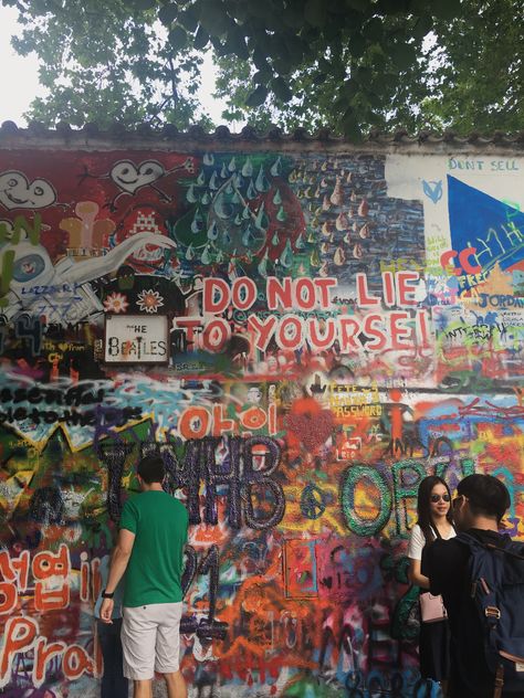 John Lennon Wall, Prague John Lennon Wall Prague, Lennon Wall, John Lennon Wall, Ariel Disney, Disney Ariel, John Lennon, Prague, Ariel, Disney