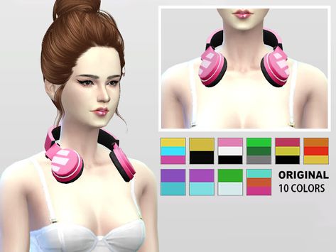 Sims 4 CC's - The Best: Headphone by Mckenzie Layne Sims Cc Headphones Sims 4, Anime Shirts Sims 4 Cc, Sims 4 Maxis Match Headphones, Sims 4 Headphones Accessory, Sims 4 Cc Accessories Headphones, Sims4 Headphone, Sims4 Cc Headphones, Sims Headphones Cc, Sims Headphones