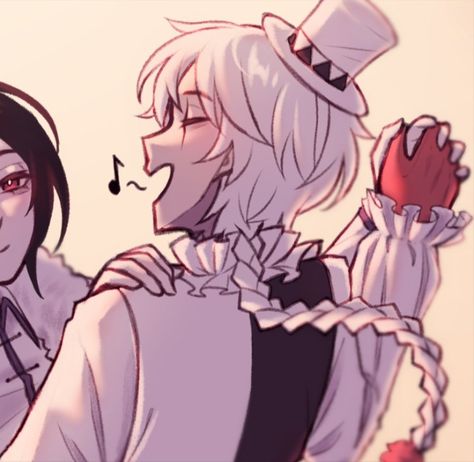 art creds to zephyrlace on twt ! <3 #fyolai #fyodordostoyevskybsd #fyodordostoyevsky #fyodordostoyevskybungostraydogs #fyodor #nikolaigogolbsd #nikolaigogol #nikolaigogolbungostraydogs#nikolai #bsd #bungostraydogs L Lawliet, Picture Icon, Bongou Stray Dogs, Stray Dogs Anime, Matching Profile Pictures, My Hero Academia Manga, Cute Anime Couples, Bungo Stray Dogs, Bungou Stray Dogs