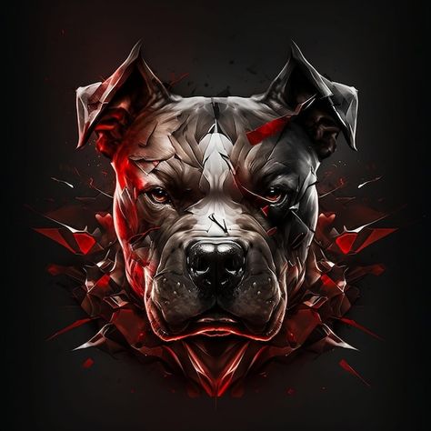 Portrait of an angry pitbull dog | Premium Photo #Freepik #photo #pitbull #angry-dog #pitbull-dog #terrier Graphic Tee Street Style, Pitbull Drawing, German Sheperd Dogs, Angry Dog, Apple Technology, Cool Dog, Modern Sofa Sectional, Pitbull Lover, Glass Food Storage Containers