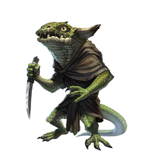 Male Green Kobold - Pib - Pathfinder 2E PFRPG PFSRD DND D&D 3.5 4E 5E 5th ed d20 fantasy Humanoid Monstrosity, Green Kobold, Kobold Ranger, Dnd Kobold, Kobold D&d, Lizard People, Npc Art, Sarah Robinson, Pathfinder 2e