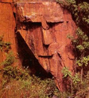 Visit: http://www.all-about-psychology.com/pareidolia-pictures.html to see a great collection of pareidolia (I see faces) pictures. #pareidolia #psychology Rock Face, Natural Rock, Rock Formations, Amazing Nature, Natural Wonders, Rocky Mountains, Nature Beauty, Geology, Beautiful World