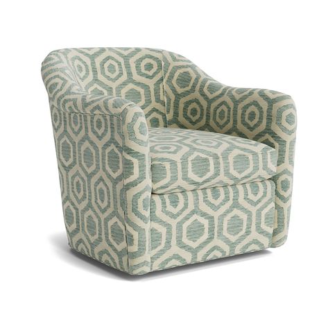 Swivel Lounge Chair, Chair Living Room, Chair Swivel, Mitchell Gold Bob Williams, Mitchell Gold, Swivel Chair Living Room, Furniture Designs, Wood Trim, Design Advice