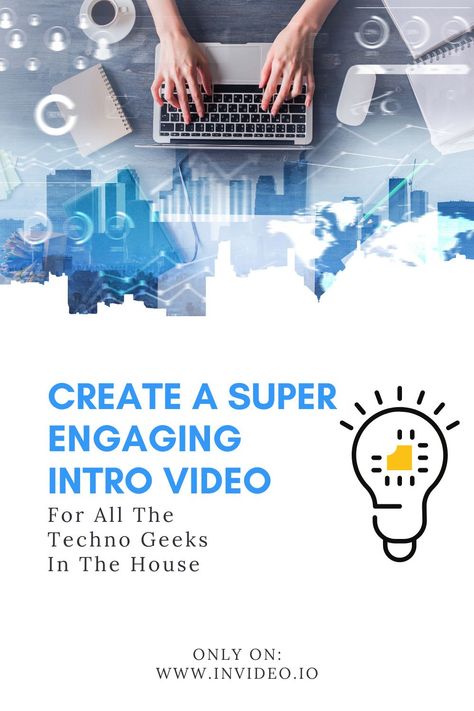 Great Intro Video Template. Revolutionising the technological needs, this futuristic video edit is your brand solution for engagement of viewers on YouTube. Visit InVideo and create your video intros and outros within minutes! Intro Video Template, Futuristic Video, Youtube Intro Video, Youtube Intro, Pinterest Video, Intro Video, Video Testimonials, Video Team, Landscape Mode