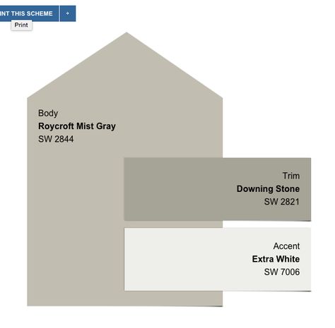 SHERWIN WILLIAMS OUTDOOR PAINT FOR HOMES. Neutral colors to make the exterior look brand new. Warm Neutral Paint Colors, Exterior Paint Schemes, Interior Paint Colors Schemes, Outside Paint, Home Exteriors, Farmhouse Paint Colors, Exterior House Color, Paint Combinations, Exterior Paint Color