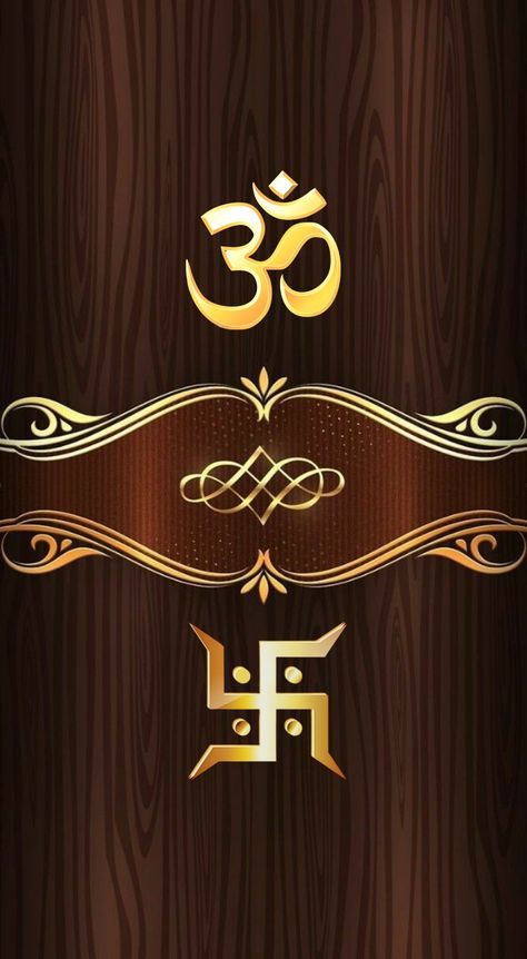 Swastik Wallpaper, Om Symbol Art, Iphone Wallpaper Clock, Om Symbol Wallpaper, Om Art, Attractive Wallpapers, Lucky Wallpaper, Free Wallpaper Backgrounds, Wallpaper For Android