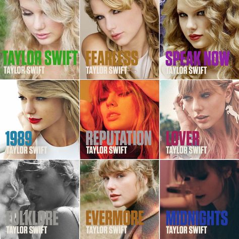 made by me 🔥 individual albums on my profile Taylor Aesthetic, Taylor Swift Albums, Taylor Nation, I 3 U, Title Song, Taylor Swift Party, Concept Album, Taylor Swift Cute, Taylor Swift Fearless