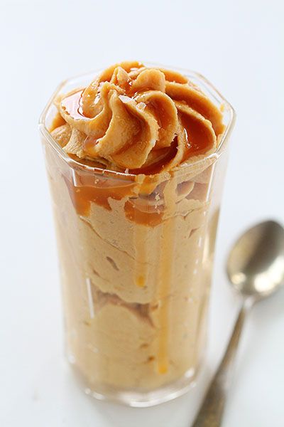 salted caramel peanut butter mousse in a mini chocolate cookie cup ~ http://iambaker.net Peanut Butter Mouse, Sugar Cookie Frosting Recipe, Cookie Frosting Recipe, German Chocolate Cookies, Peanut Butter Mousse, I Am Baker, Easy Butter, Peanut Butter Desserts, Peanut Butter Frosting