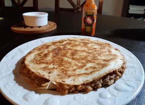 Ground Chicken Quesadillas, How To Make Quesadillas, Cooking Easy, Chicken Quesadillas, Food Home, Ground Chicken, Recipes Chicken, Cook At Home, Quesadillas