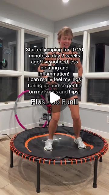 Leaps and Rebounds | Affordable Rebounder & Fitness Trampolines on Instagram: "10-min trampoline workouts from home. Get toned & fit. Save 10% today!" Rebounding Workout, Workouts From Home, Rebounder Workouts, Trampoline Workout, Tone Legs, Get Toned, Trampolines, Before And After Pictures, Tone It Up