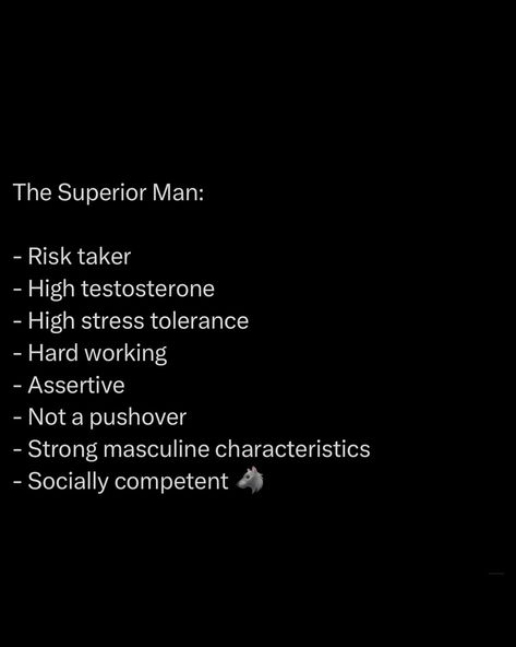 Every man is born soft, but a mans mission should be to forge himself through hard physical work, training and reading. He should start picking up these skills and cultivating them to become the Ubermensch ☝️ @alphareflections #stoicism #manhood #success #testosterone High Testosterone, Personal Improvement, Men Quotes, Fitness Motivation Quotes, Self Care Activities, Every Man, Fact Quotes, Self Improvement, Wise Words