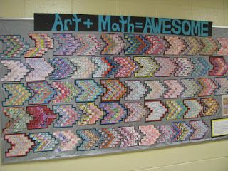 Art Math Projects, Halloween Math Art Projects, Art And Math Projects, Geometric Art Projects, 5th Grade Math Projects, Math Art Projects, Art And Math, Steam Lessons, Ms Project