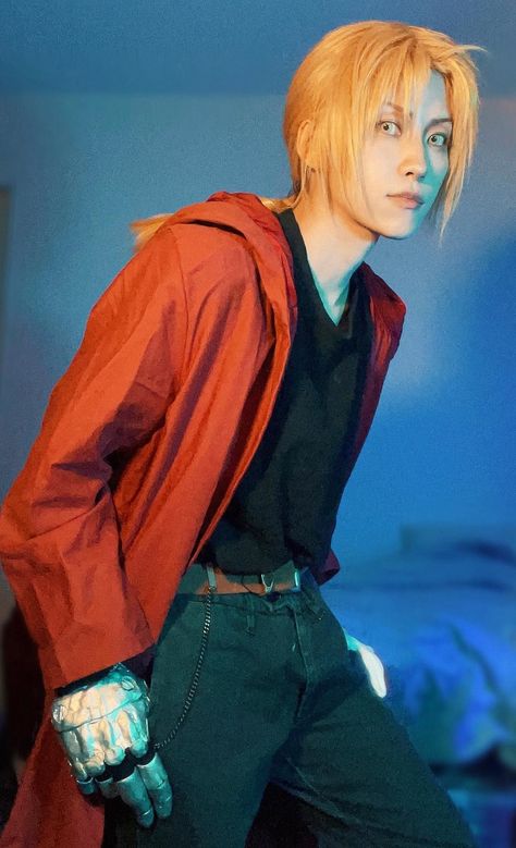 Ed Elric Cosplay, Full Metal Alchemist Cosplay, Alchemist Cosplay, Edward Elric Cosplay, Fullmetal Alchemist Cosplay, Fullmetal Alchemist Edward, Reference Board, Edward Elric, Casual Cosplay