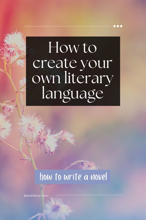 A conlang is a CONstructed LANGuage. Made popular by J.R.R. Tolkien and the creators of Star Trek, these languages are fully fabricated by true language artists. Elvish, Klingon, and Dothraki are the languages you have likely heard the most about, but there are quite a few conlangs out there. And today you will join those legendary language artists. Conlang Ideas, Constructed Language, Klingon Language, Fictional Languages, Character Questions, Character Motivation, Own Language, Writing Systems, Character Arc