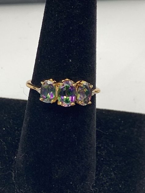 I just added a new item to eBay, 10k Mystic Fire Topaz 3 Stone Ring Size 8 Avon 2.33g! #eBay #eBaySeller https://ebay.us/28Wps0 Mystic Fire Topaz, 3 Stone Ring, 3 Stone Rings, New Item, Ebay Seller, Stone Ring, Stone Rings, Topaz, Ring Size